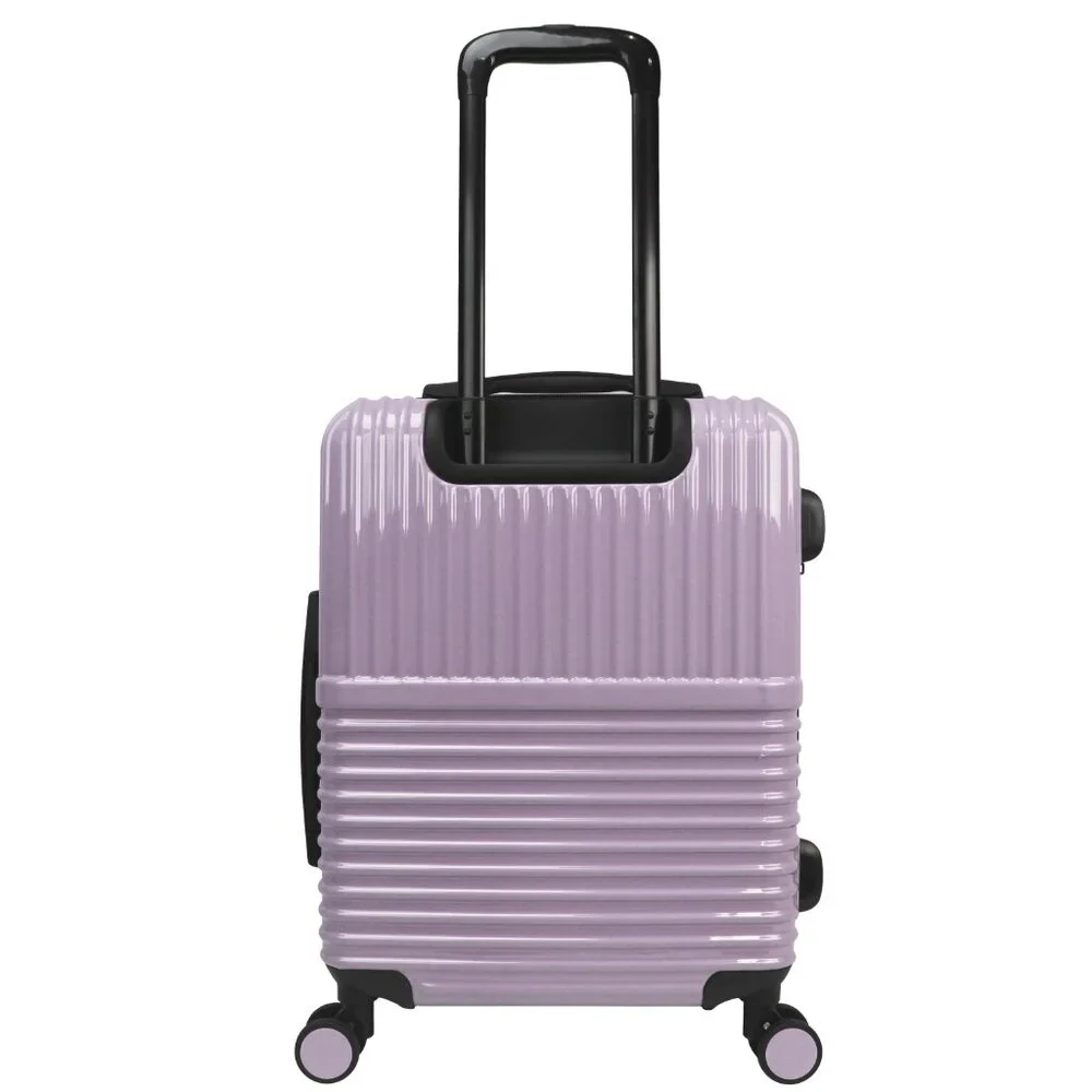 World Traveler Dejuno Tonal 20-Inch Carry-On Polycarbonate Luggage - Lavender - Picture 5 of 8